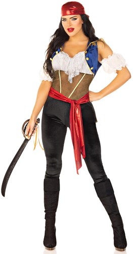 Piraten Kostuum Dames - Jumpsuit Ravishing Pirate