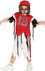 Kinderkostuum Zombie American Football Player 