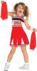 Zombie Cheerleader Outfit voor meisjes