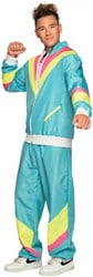 Heren Trainingspak Retro Blue