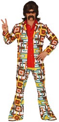 Retro Seventies Kostuum Heren