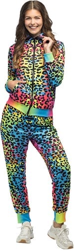 Trainingspak Regenboog Panter UV Dames