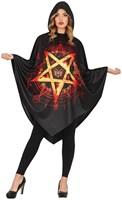 Halloween Poncho Pentagram