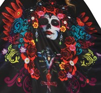 Poncho Catrina Dia de los Muertos - Day of the Dead (detail)