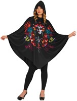 Poncho Catrina Dia de los Muertos - Day of the Dead
