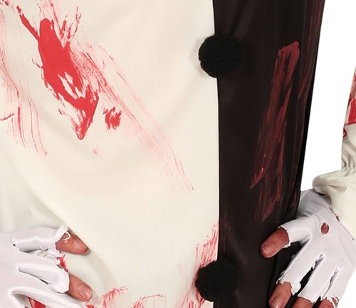 Clownspak Zwart-Wit Terrifier (detail kostuum)