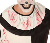 Clownspak Zwart-Wit Terrifier (detail kraag)