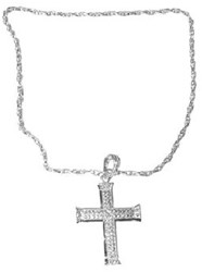 Ketting Kruis Zilver