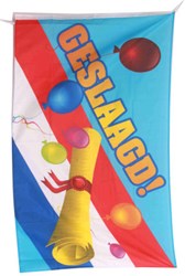 Vlag Geslaagd Nederland 150x90cm 