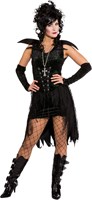 Damesjurkje Black Gothic met Glitters