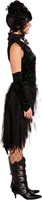 Damesjurkje Black Gothic met Glitters-2
