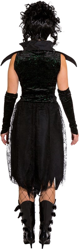 Damesjurkje Black Gothic met Glitters-3