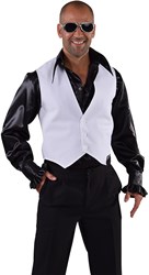 Disco Fever Gilet Wit voor heren