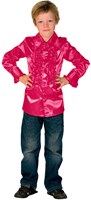 Kinder Ruche Blouse Luxe Pink
