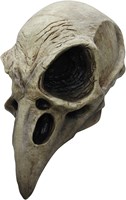 Crow Skull Masker Latex Luxe