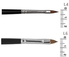 Grimas Penseel Marterhaar Lip
