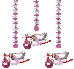 Hangdecoratie Meisje 3st