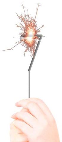 Sterretje Cijfer 7 – 16,5cm