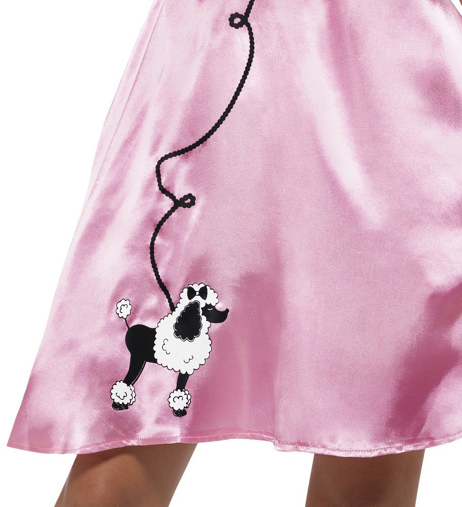 Odizli Rockabilly jurk voor dames, jaren 50, vintage, korte mouwen, stropdas, polka dots, bloemen, swing, knielang, cocktailjurk met riem, zwart, L