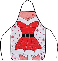 Schort Kerstvrouw