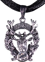 Tiroler Trachten Ketting Hert met Strass