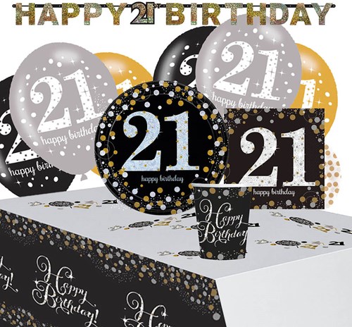 Feestpakket 21 Jaar Sparkling Celebrations (41 stuks)