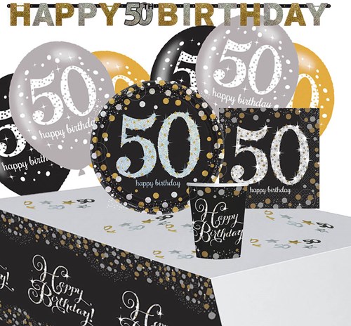 Feestpakket 50 Jaar Sparkling Celebrations (41 stuks)