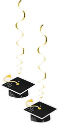 Swirl Decoratie Geslaagd (2st)