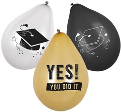 Ballonnen Yes You Did It (6st)