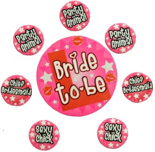 Buttons Vrijgezellenfeest voor dames