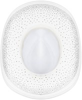 Witte Cowboyhoed Strass Luxe (binnenkant)