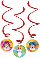 Hangdecoratie Welkom Sint & Piet - 3st