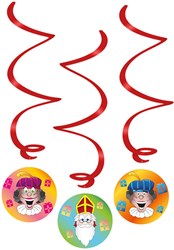 Hangdecoratie Welkom Sint & Piet - 3st