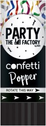 Party Popper Multi 11cm