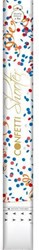 Confetti Kanon Rood-Wit-Blauw-Oranje - 40cm