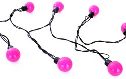 LED Verlichting Pink Bolletjes 4m - 20 LEDS