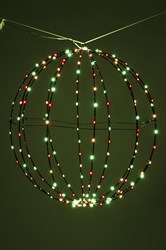 Carnaval Lichtbol Rood-Geel-Groen -Ø50cm