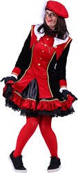 Dames Pietenpak Graciosa Rood/Zwart