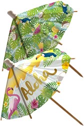 Cocktail Parasols XL Aloha - 6st