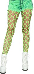 Panty met Gaten Neon Groen
