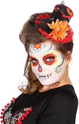Mini Hoedje Day of the Dead Luxe