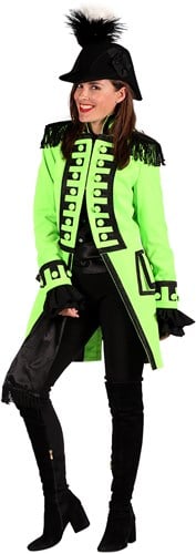 Carnavalsjas Nelson Lime Groen Luxe voor dames