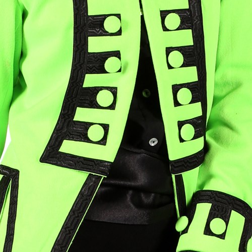 Carnavalsjas Nelson Lime Groen Luxe voor dames-3