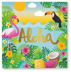Servetten Aloha - 20st