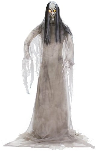 Witte Geest met Geluid, Licht en Beweging - 182cm