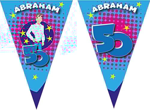Vlaggenlijn Abraham Stars (6m)