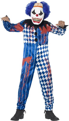 Halloweenkostuum Enge Clown voor kinderen