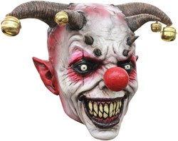 Jingle Jangle Clown Masker Latex Luxe