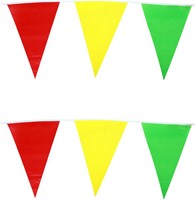 Vlaggenlijn Rood/Geel/Groen (10m)