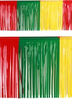 Brandvertragende Slinger met Franjes Rood-Geel-Groen